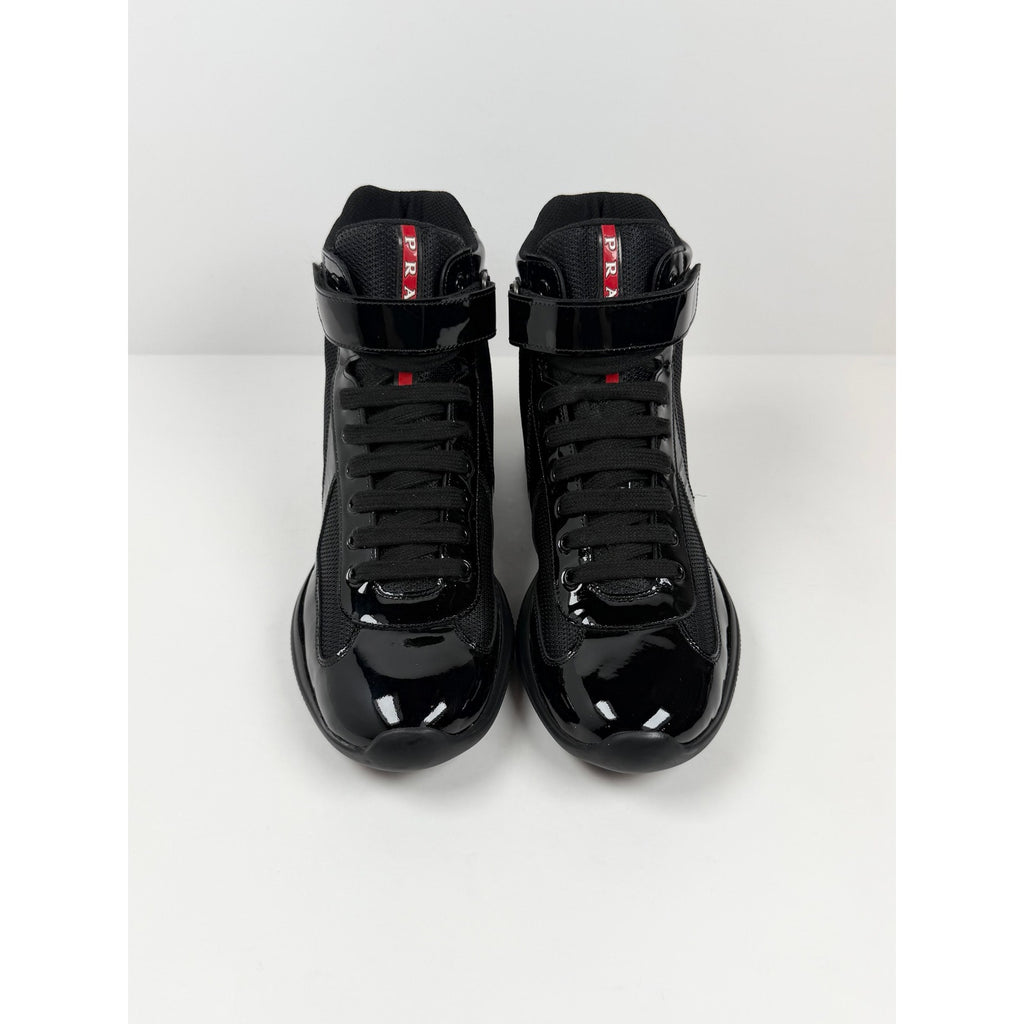 Size 7UK/8US - Prada Cup High Top Sneakers
