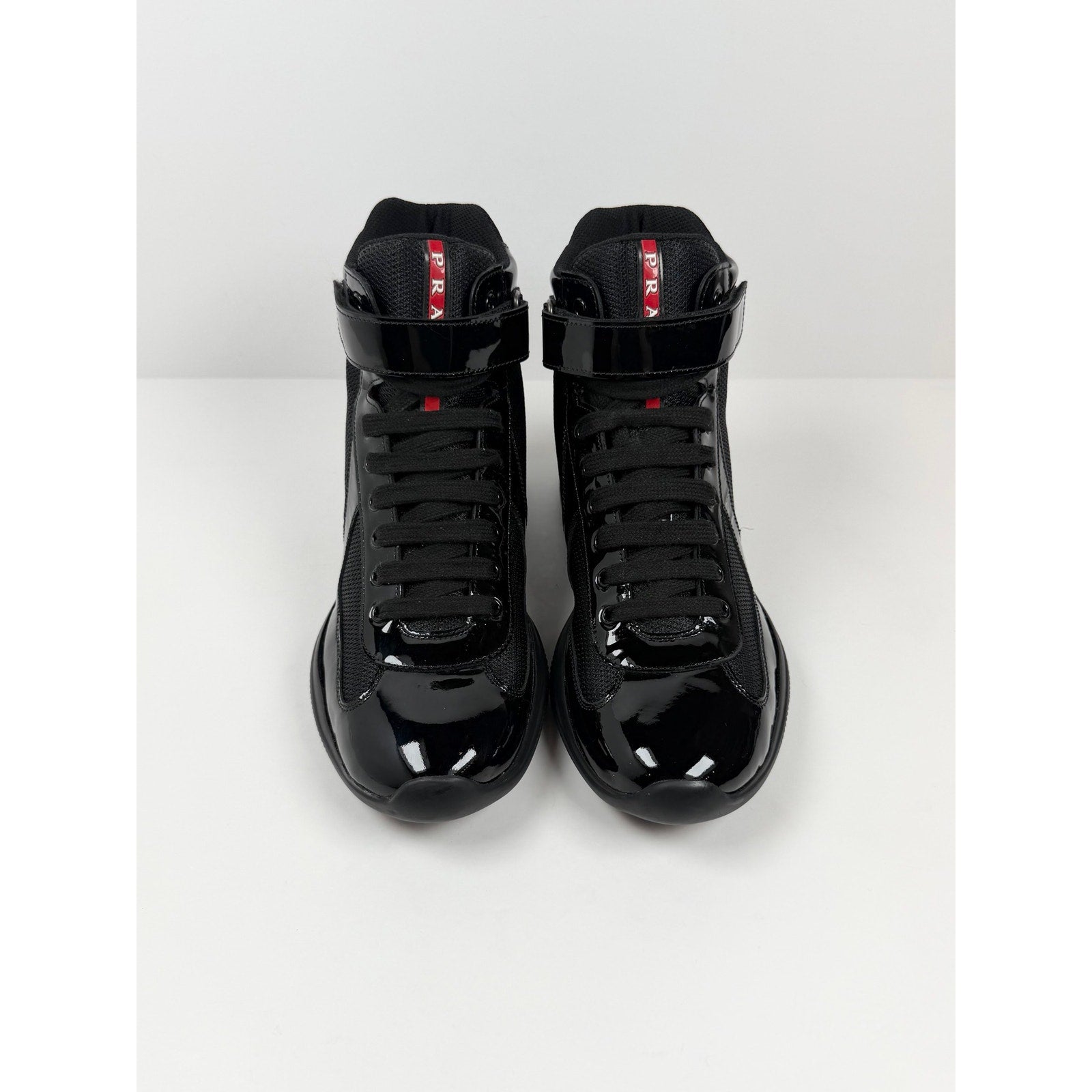 Size 7UK/8US - Prada Cup High Top Sneakers