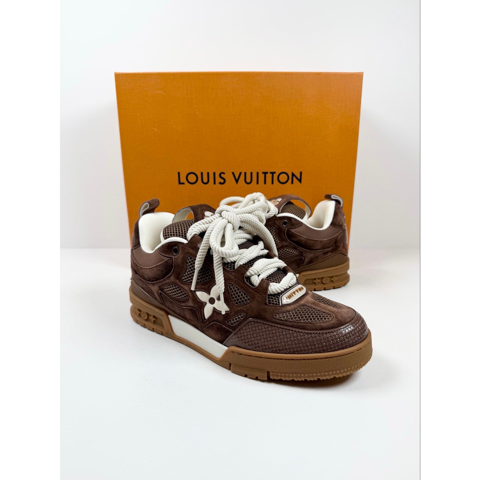 Size 8.5UK/9.5US - Louis Vuitton Skate Brown NEW