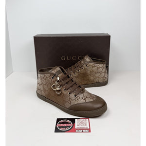 Size 6.5W - Gucci Monogram GG High Women's