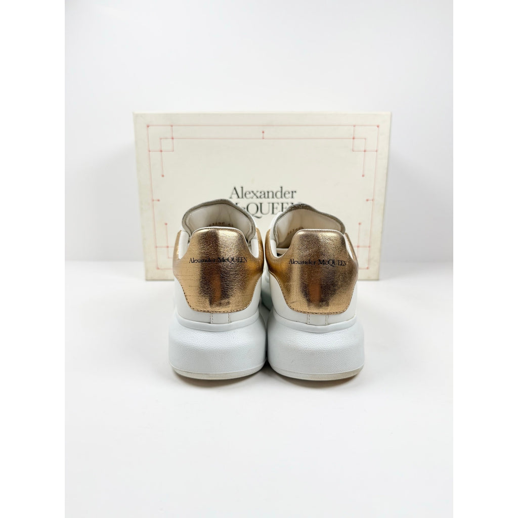 Size 41EU/8US - Alexander McQueen White Gold