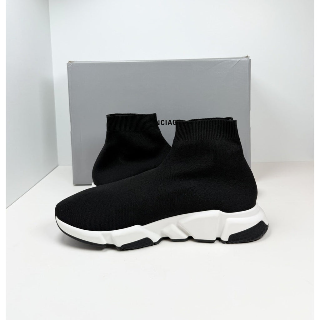 Size 47EU/14US - Balenciaga Speed Trainer Black White NEW