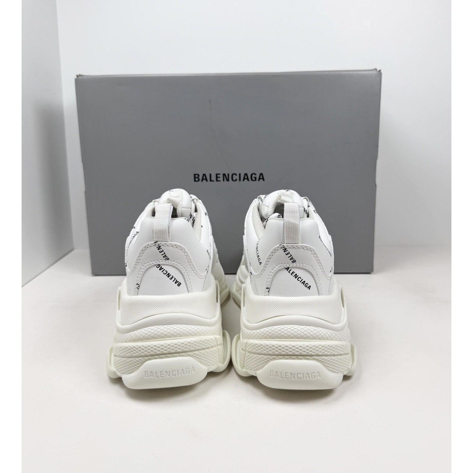 Size 39EU/6US - Balenciaga Triple S Allover Logo Sneakers🤍 New/Retail $1.2K!