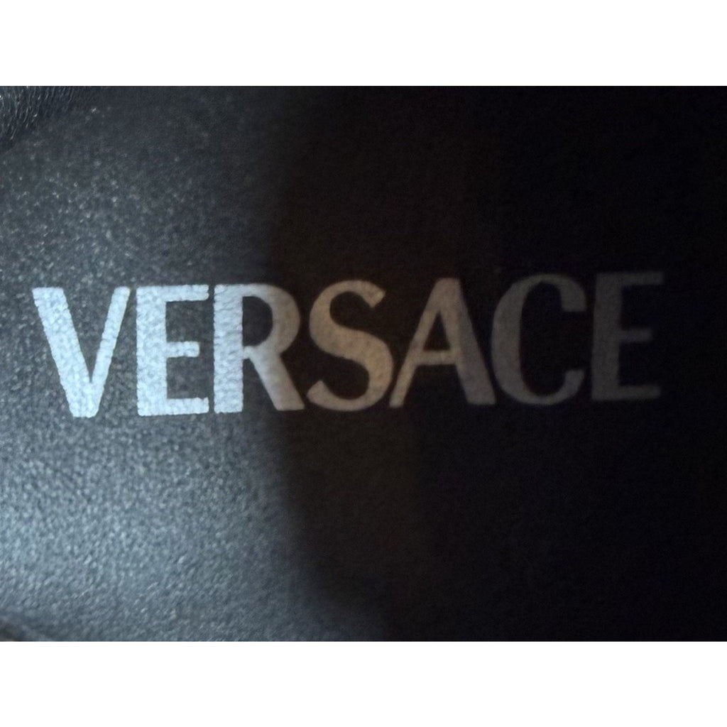Size 41EU/8US - Versace Trigreca Black Red Sneakers NEW!