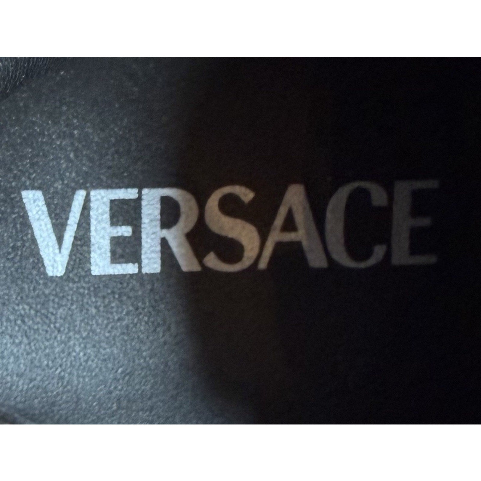 Size 41EU/8US - Versace Trigreca Black Red Sneakers NEW!