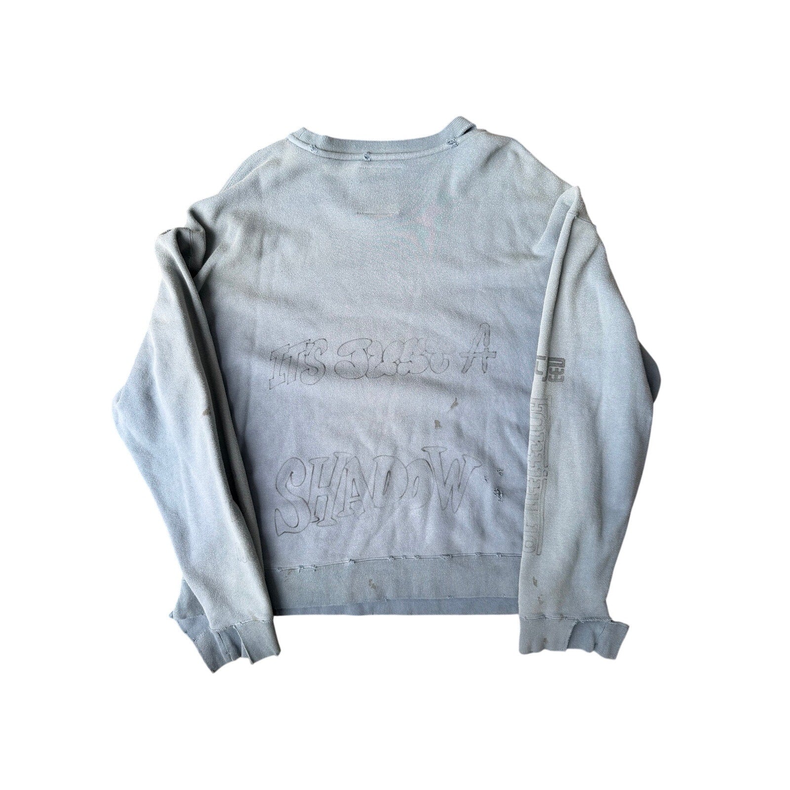 Size XL - Maison Mihara Yasuhiro Distressed Look Crewneck