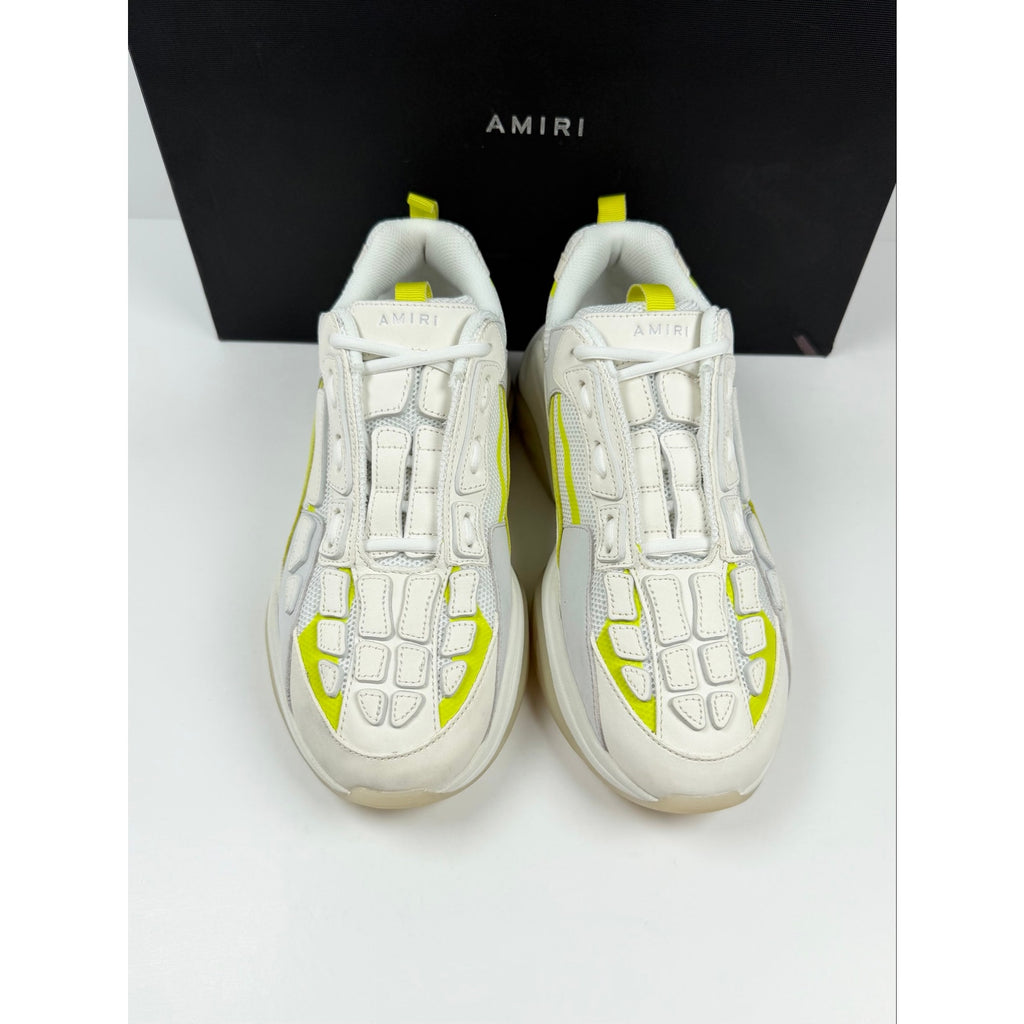 Size 43EU/10US - Amiri Bone Runner White Yellow