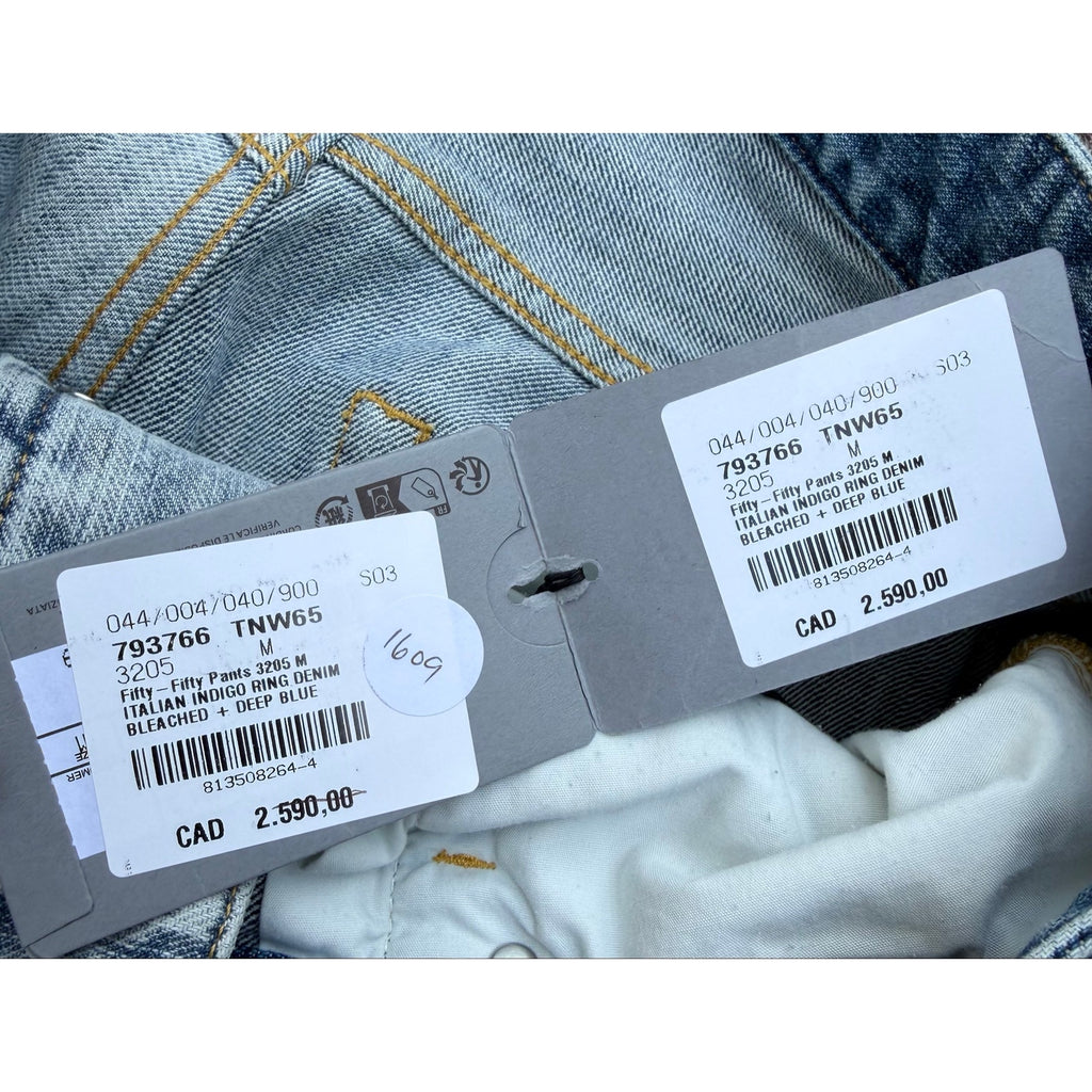 Size M - Balenciaga “Fifty Fifty” Jeans NEW