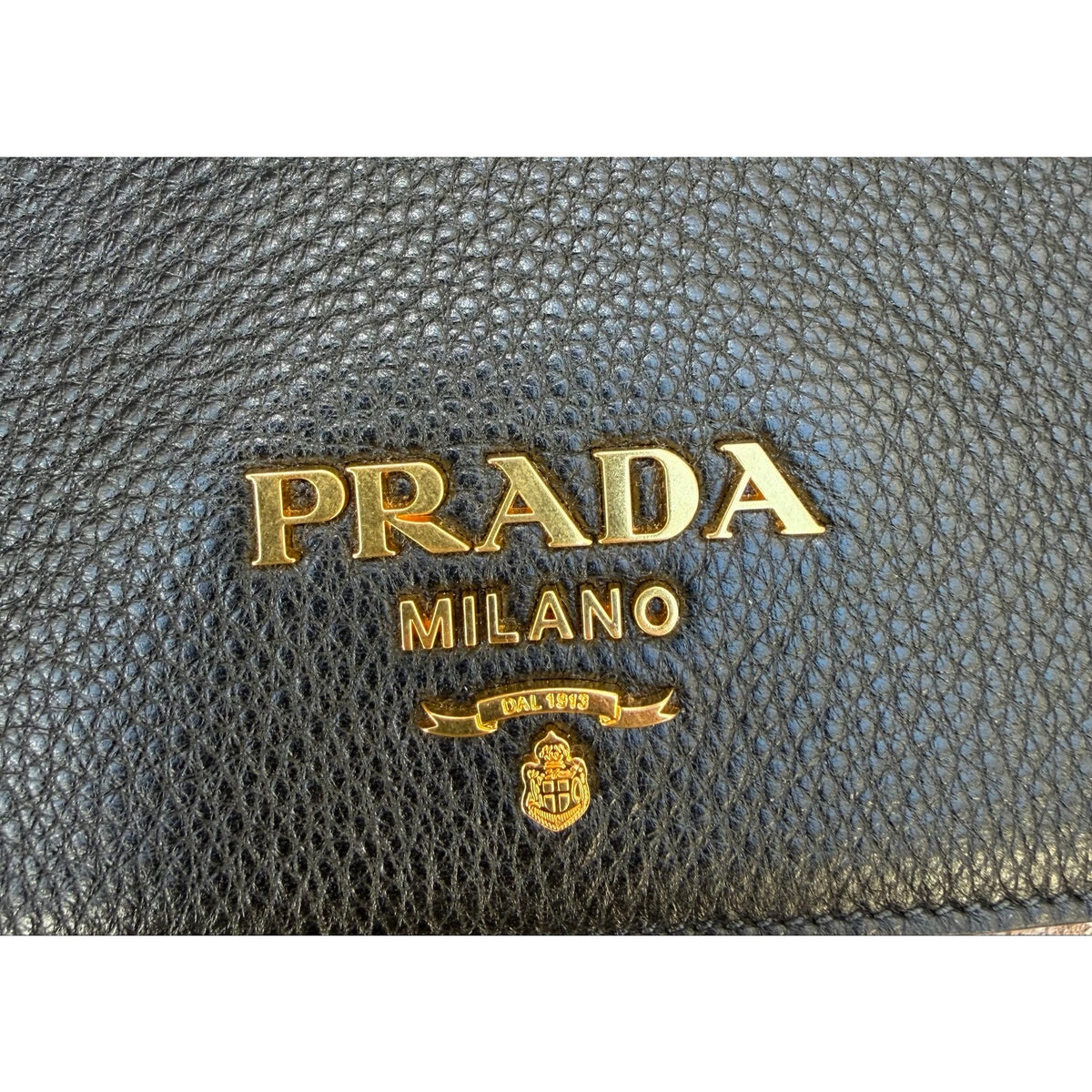 Prada Vitello Daino Double Strap Flap Crossbody Bag NEW