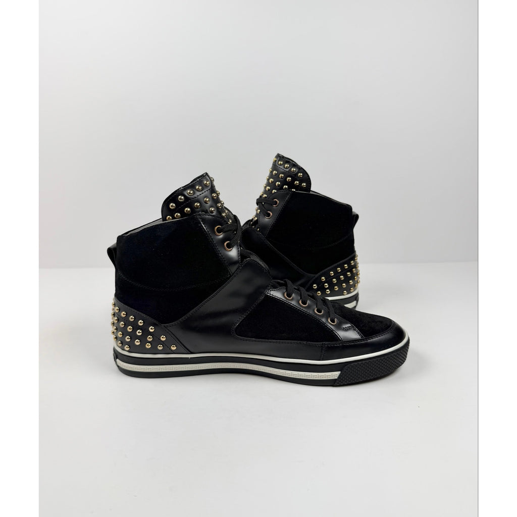 Size 11.5 - Versace Studded High Top