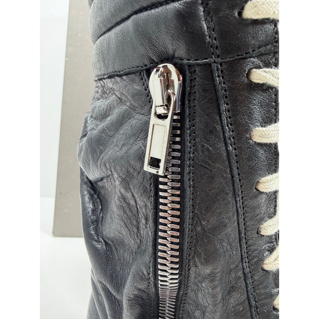 Size 10US - Rick Owens Cargo Geobasket Leather High NEW!