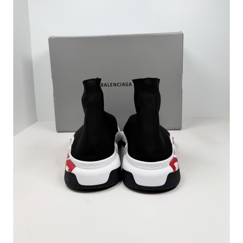 Size 46EU/13US - Balenciaga Speed Trainers Black Red Like New