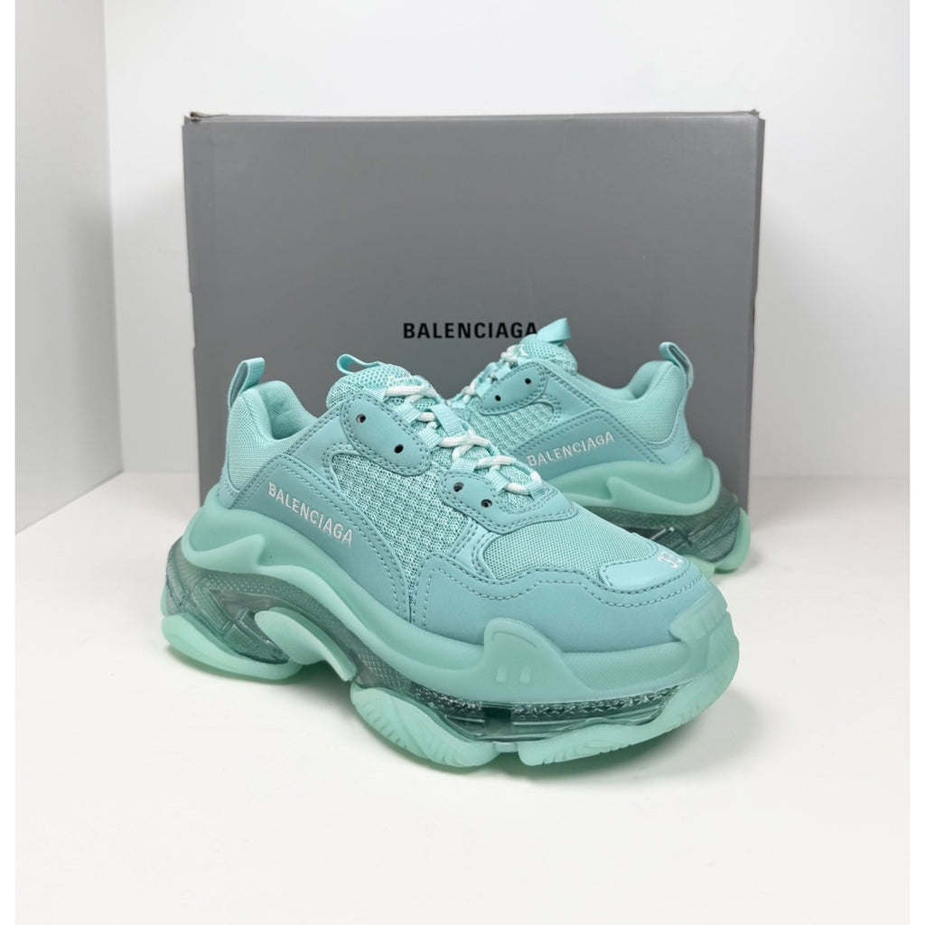 Size 35EU/5W - Balenciaga Triple S Turquoise NEW