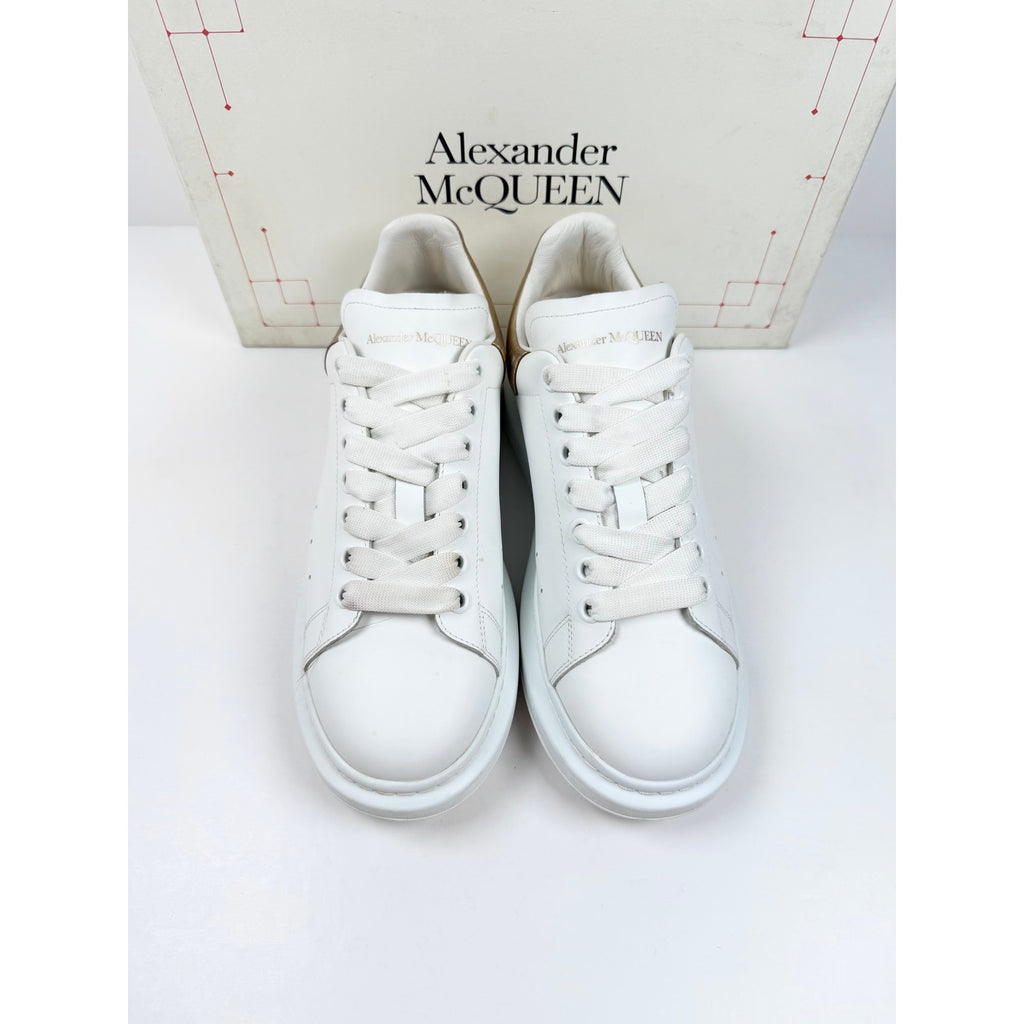 Size 41EU/8US - Alexander McQueen White Gold