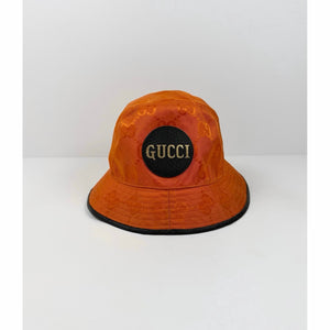 Gucci Off The Grid Orange Bucket Hat