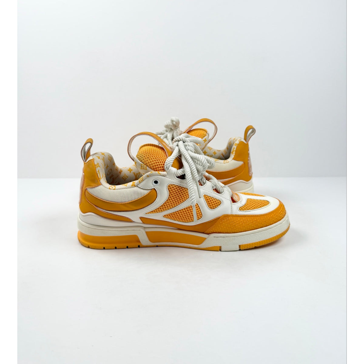 Size 9UK/10US - Louis Vuitton Skate Yellow White