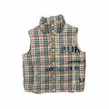 Size XL - Burberry Check Print Puffer Vest