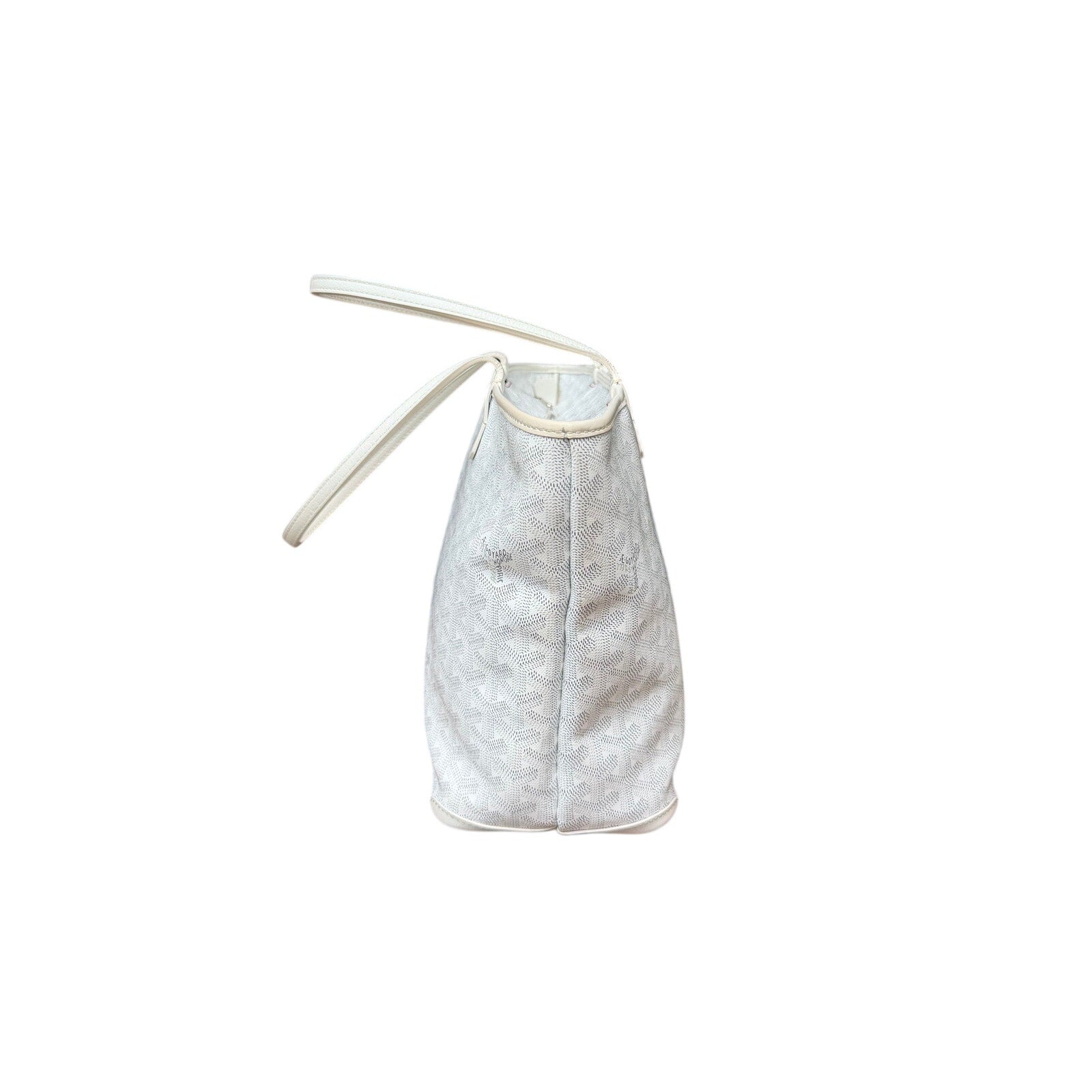 Goyard White PM Tote Bag