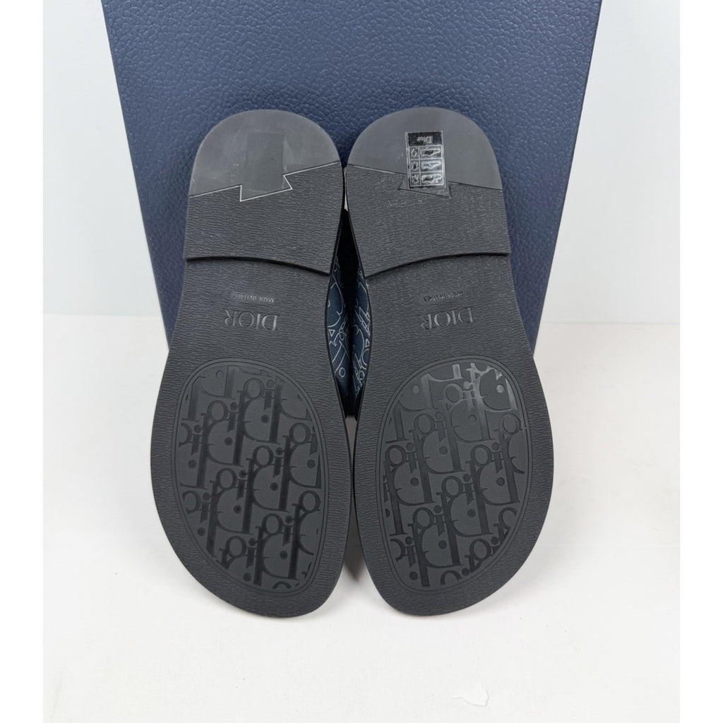 Size 40EU/7US - Dior Alias Navy Blue Sandals NEW