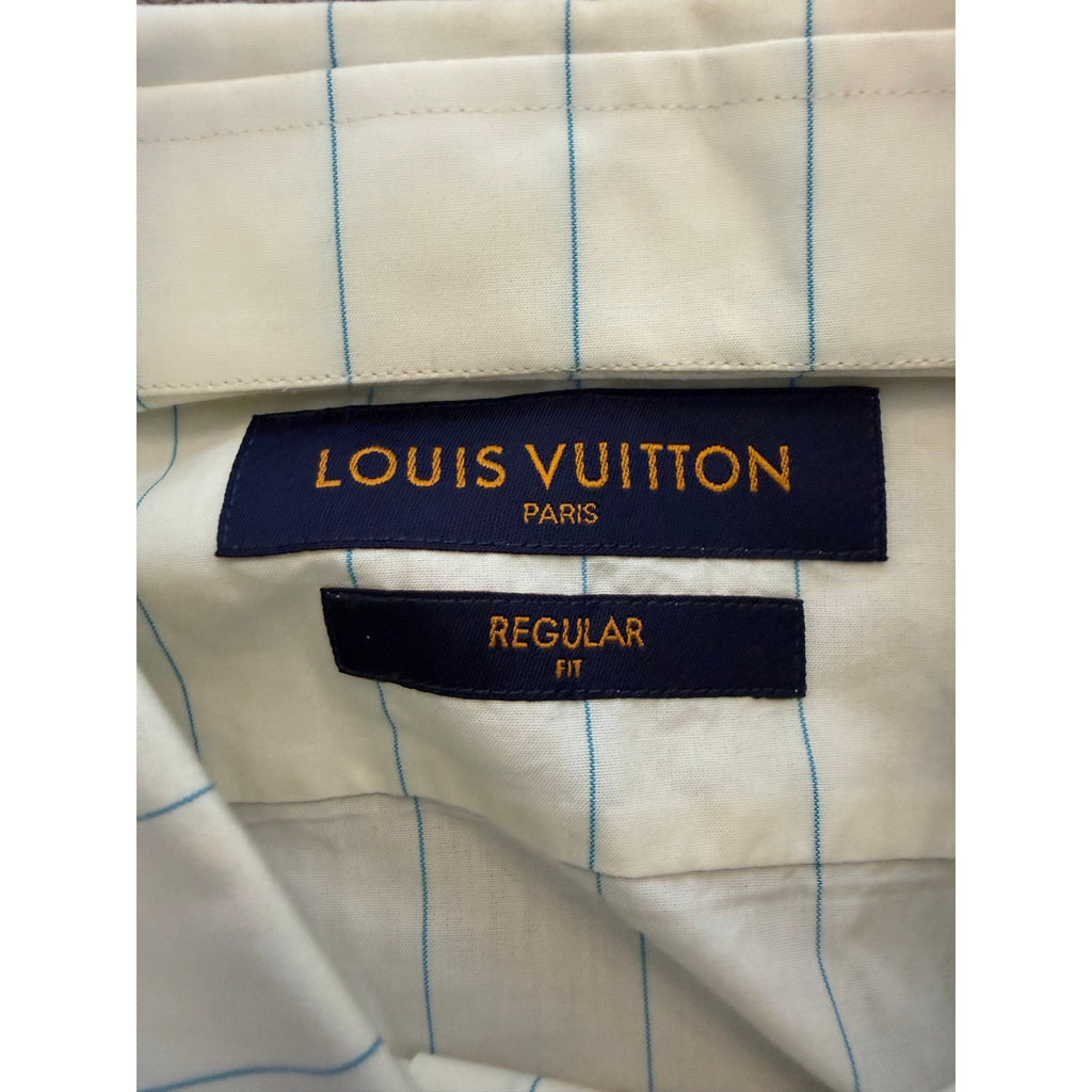 Size S - Louis Vuitton x Virgil Ink Monogram Shirt