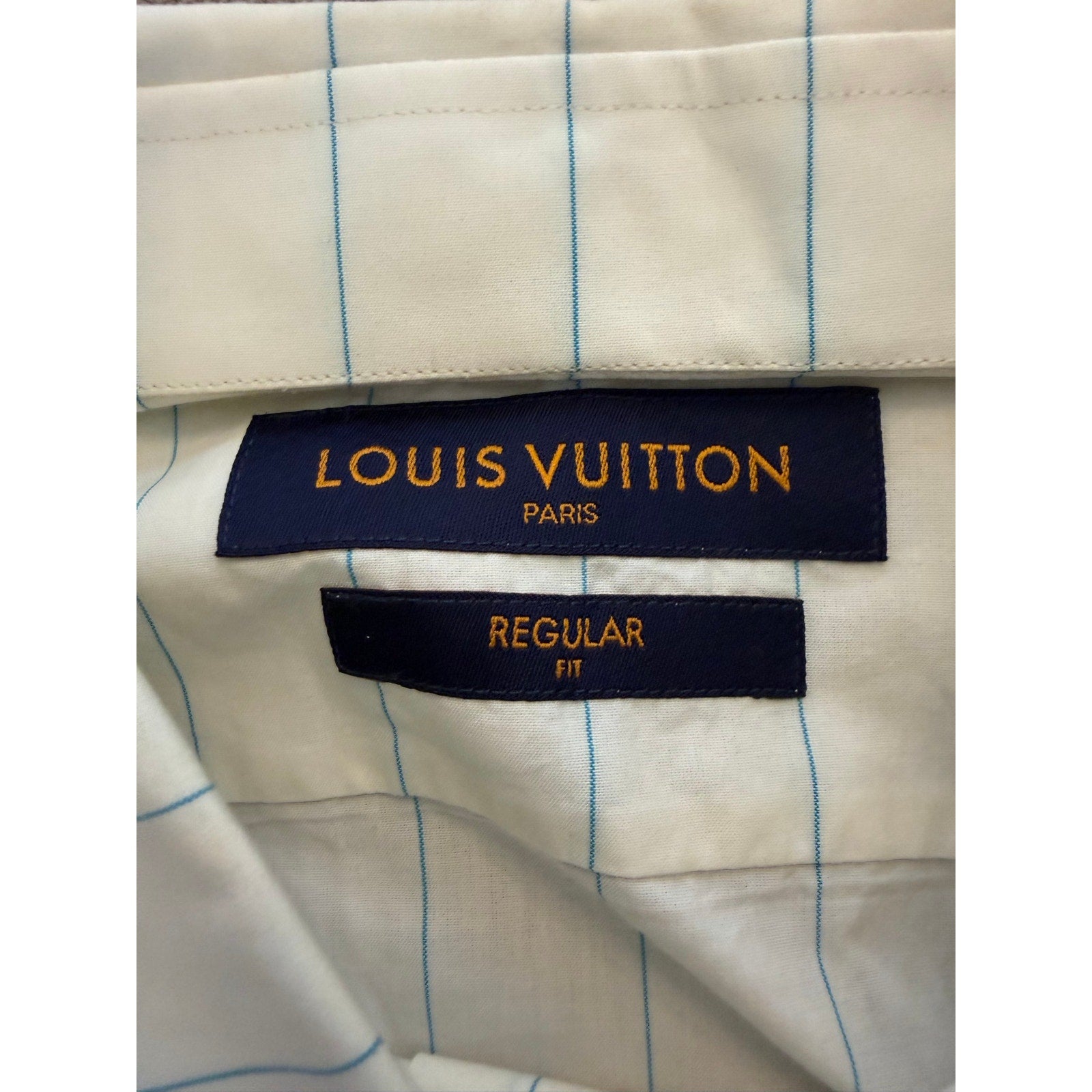 Size S - Louis Vuitton x Virgil Ink Monogram Shirt