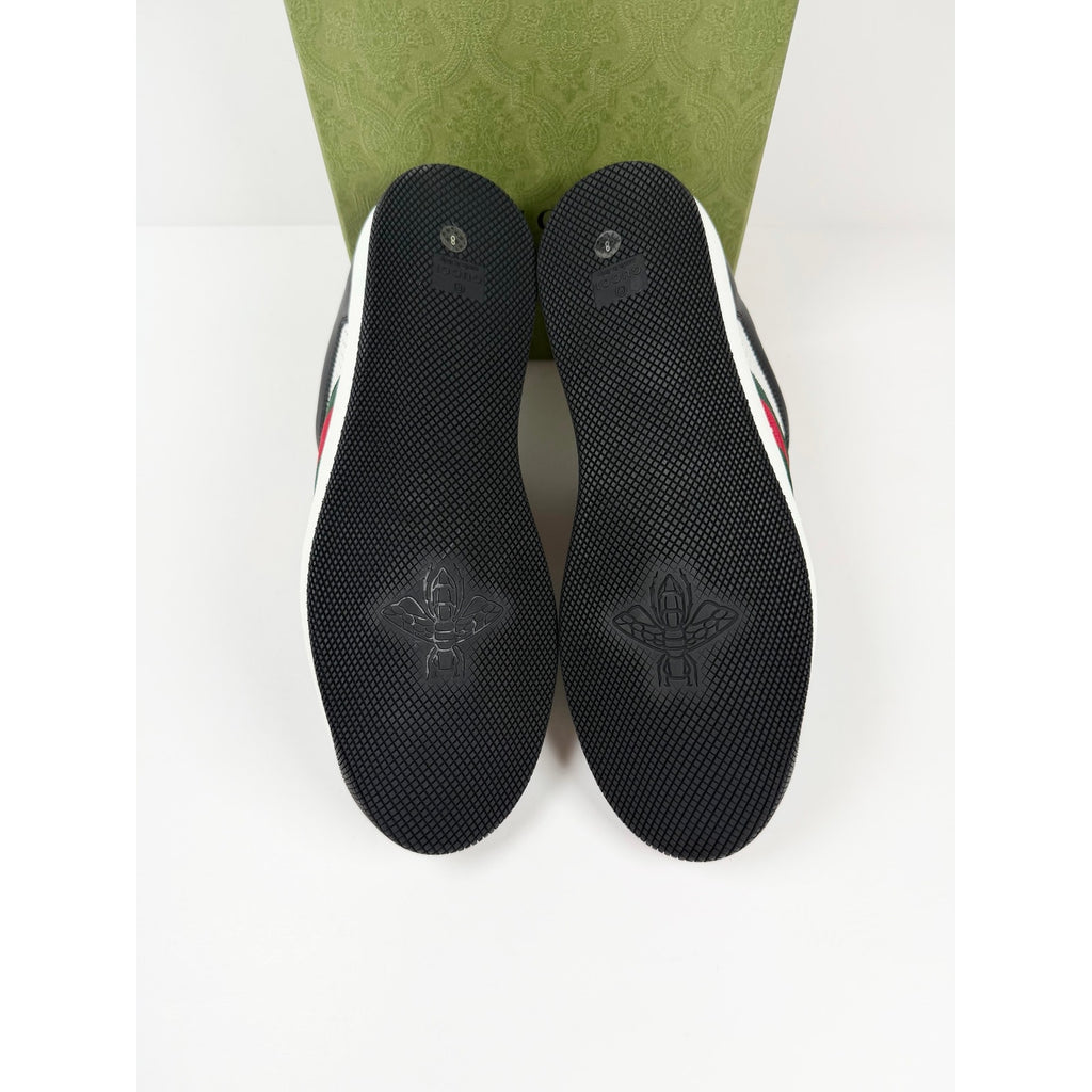 Size 8.5US - Gucci Screener Black White NEW