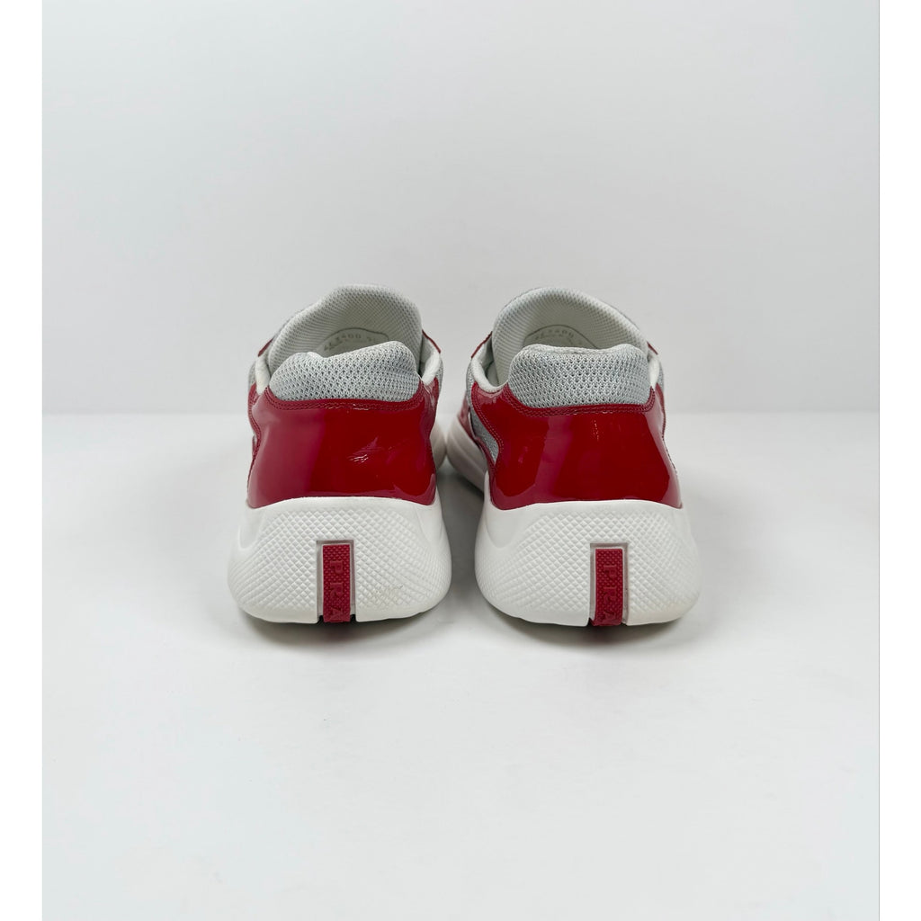 Size 9.5UK/10.5US - Prada Americas Cup Red Silver
