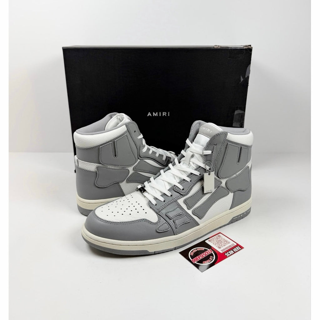 Size 46EU/13US - Amiri Skel Top Hi Grey NEW!