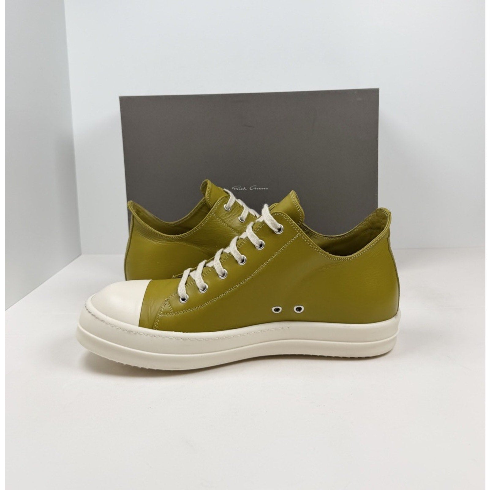 Size 45EU/12US - Rick Owen’s Leather Mainline Ramones Like New
