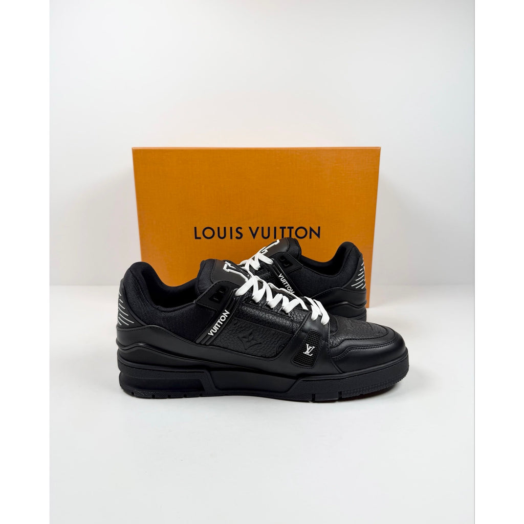 Size 10LV/11.5US - Louis Vuitton Trainer Black NEW