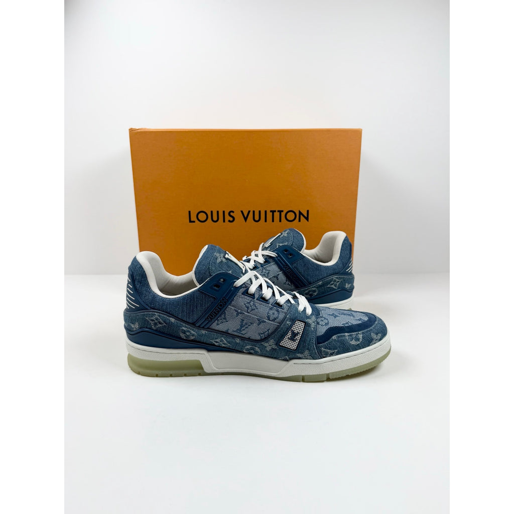 Size 9.5UK/10.5US - Louis Vuitton Monogram Denim Trainer
