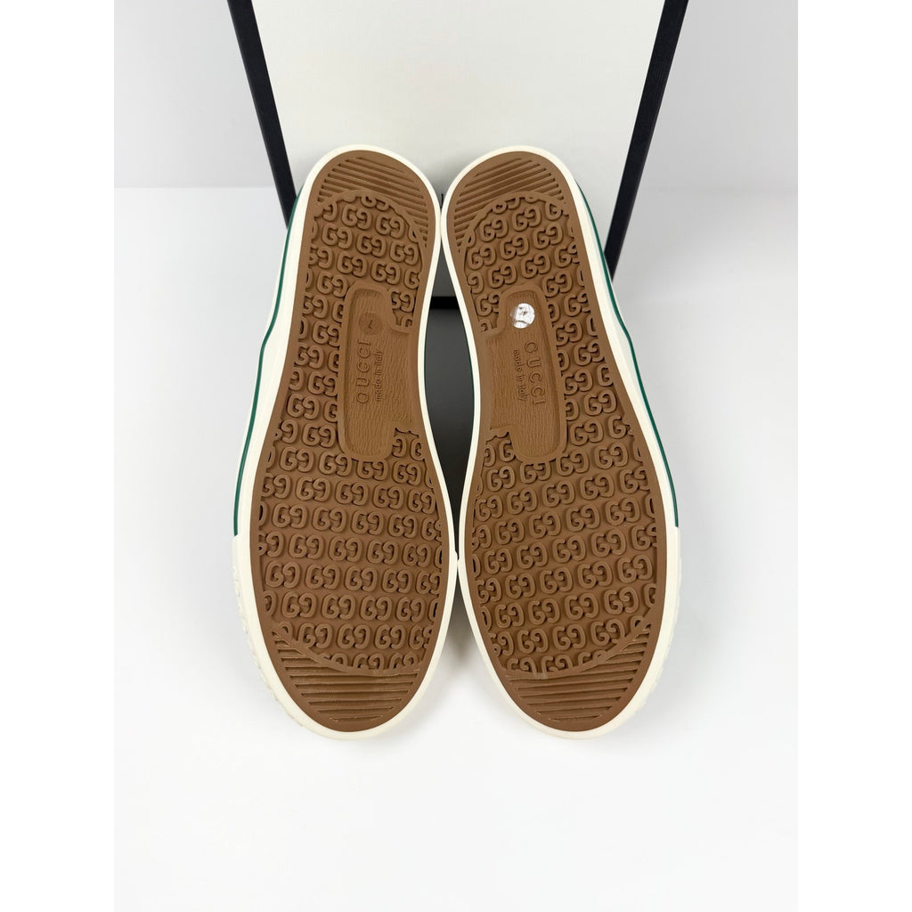 Size 8US - Gucci 1977 Blue Low Top NEW