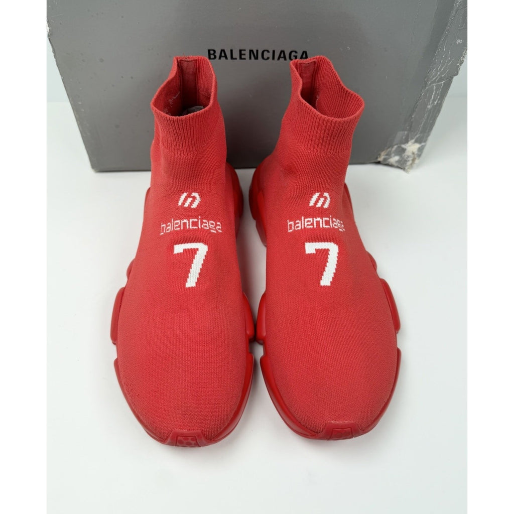Size 42EU/9US - Balenciaga Speed Soccer Runner Intense Red