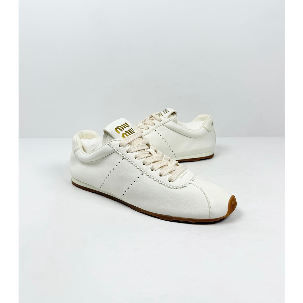 Size 8.5 - Miu Miu Plume Nappa Leather NEW