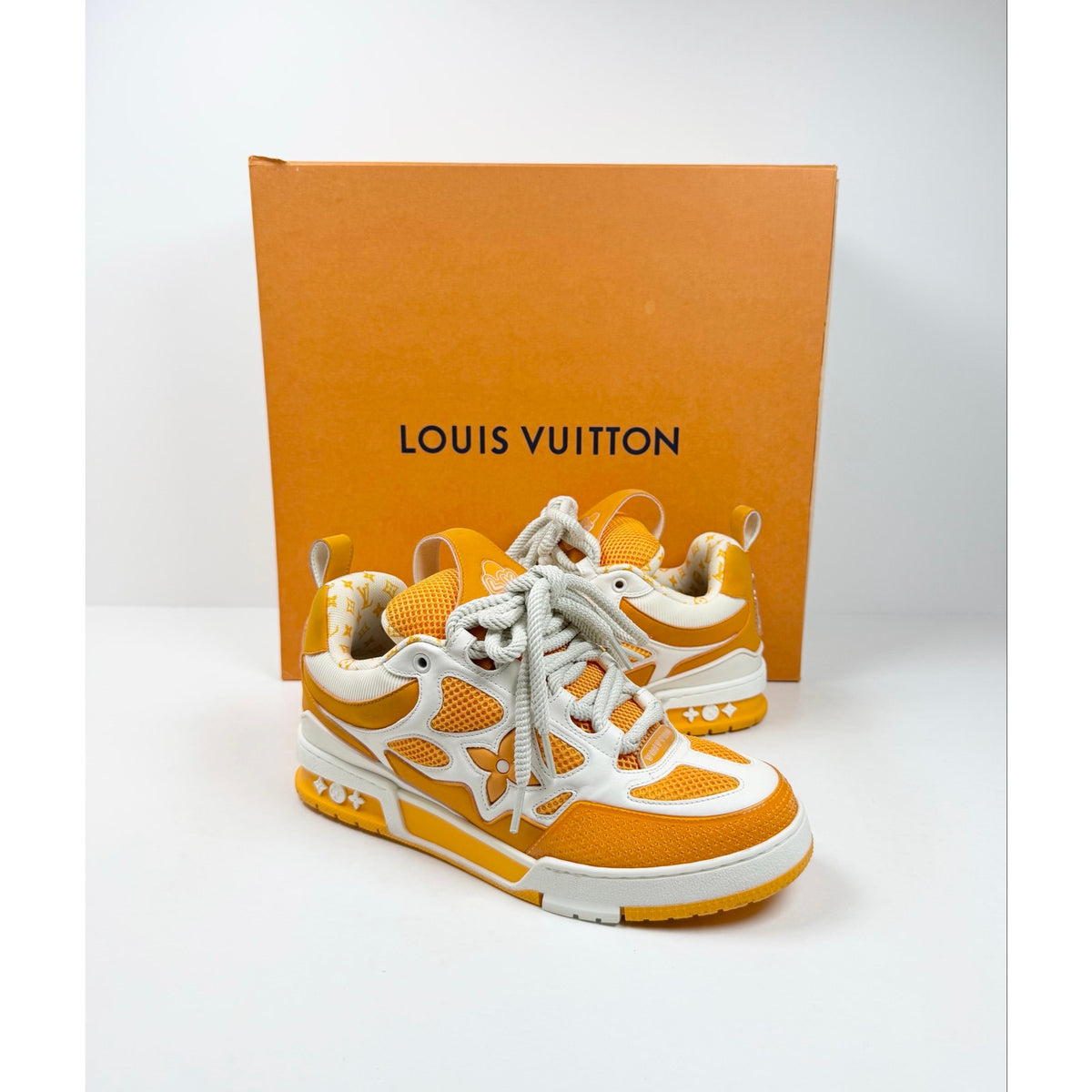 Size 7UK/8US - Louis Vuitton Skate Orange