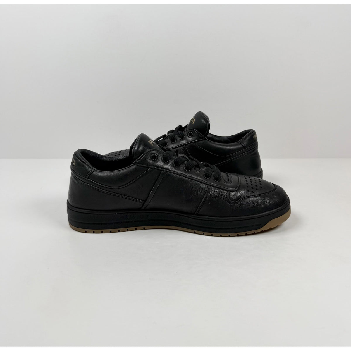 Size 7.5UK/8.5US - Prada Downtown Black Leather