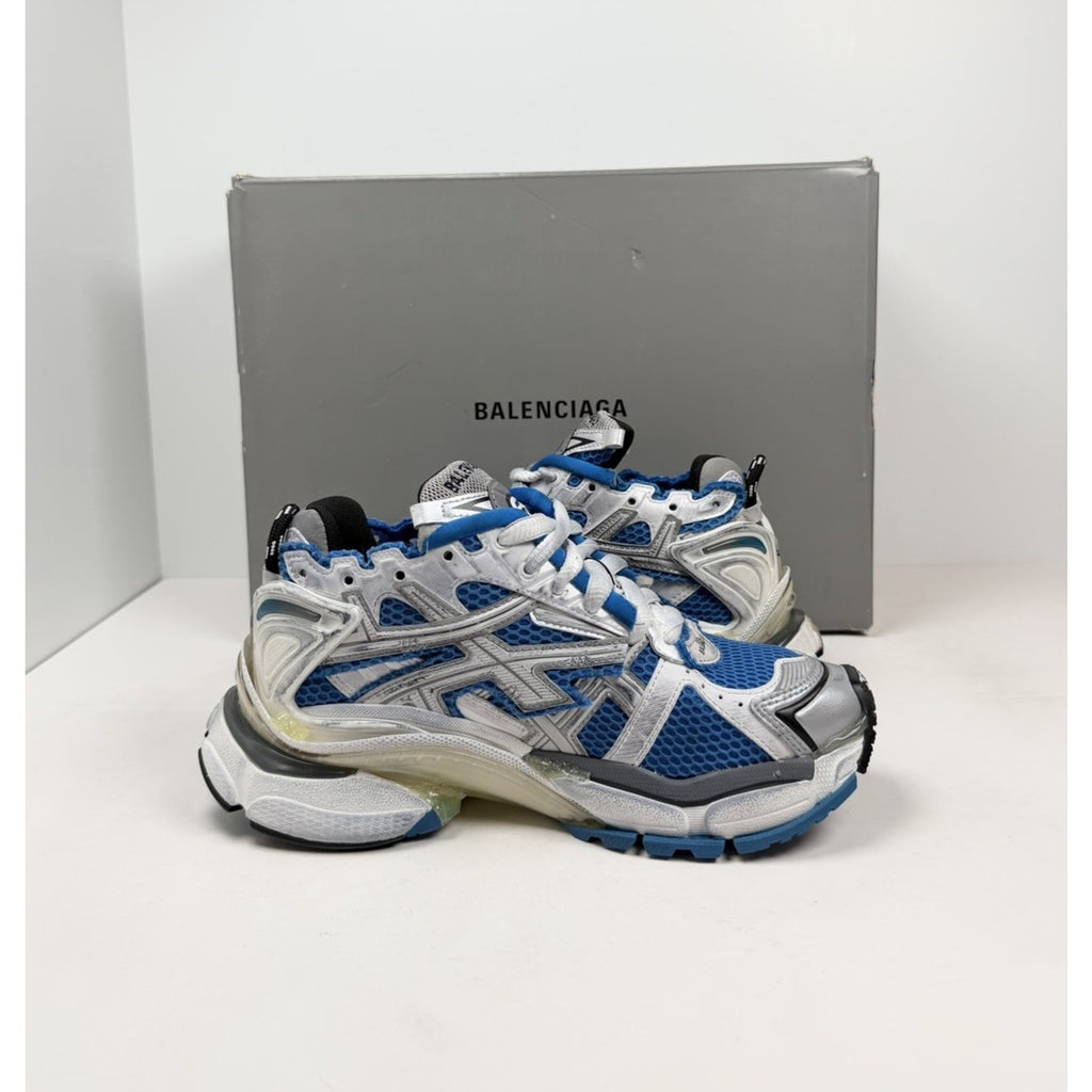 Size 35EU/5W - Balenciaga Runner Blue White NEW