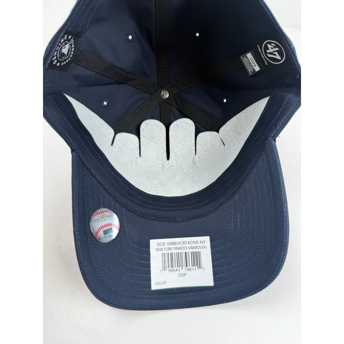 New York Yankees Swarovski Baguette ‘47 Hat