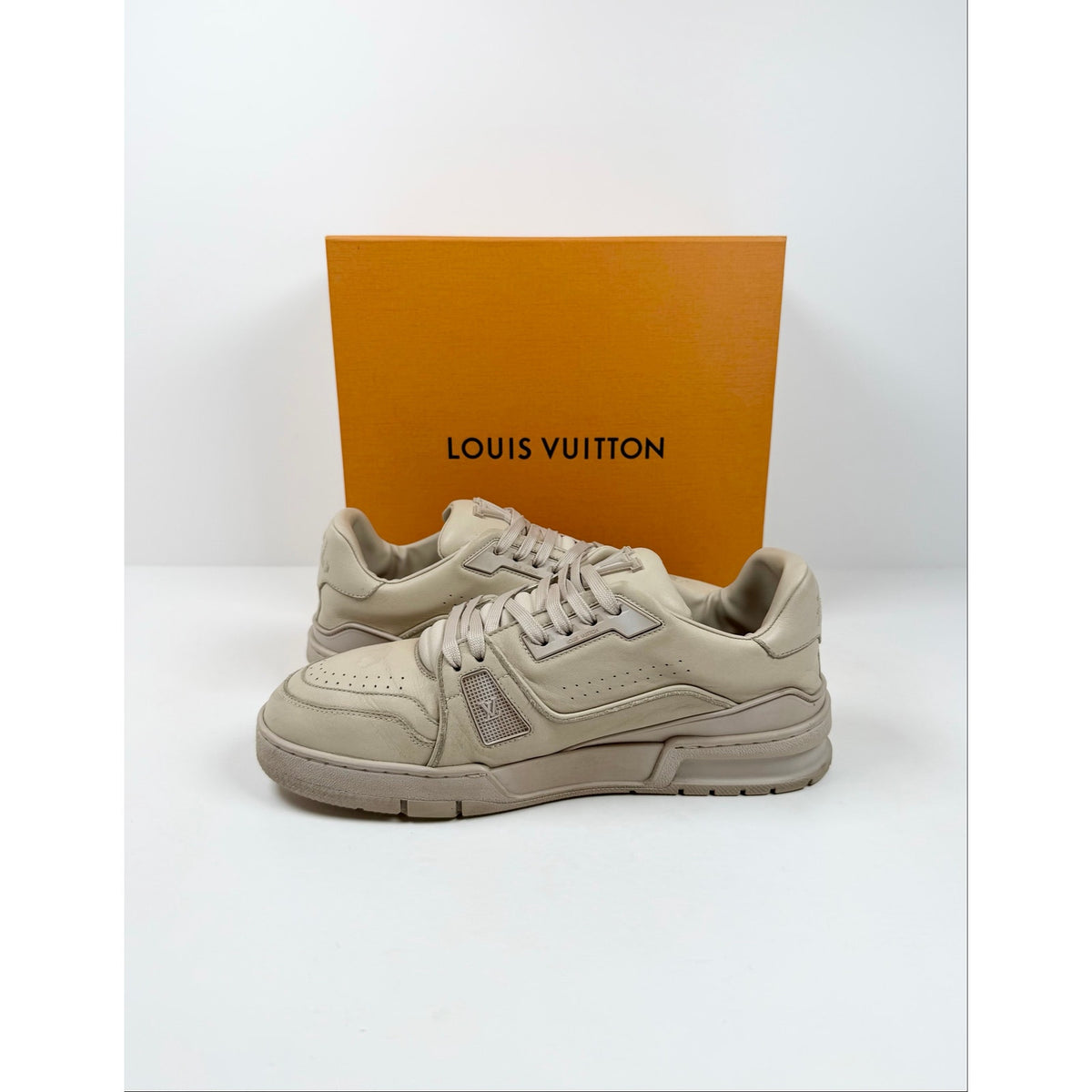 Size 7LV/8.5US - Louis Vuitton Distressed Trainers