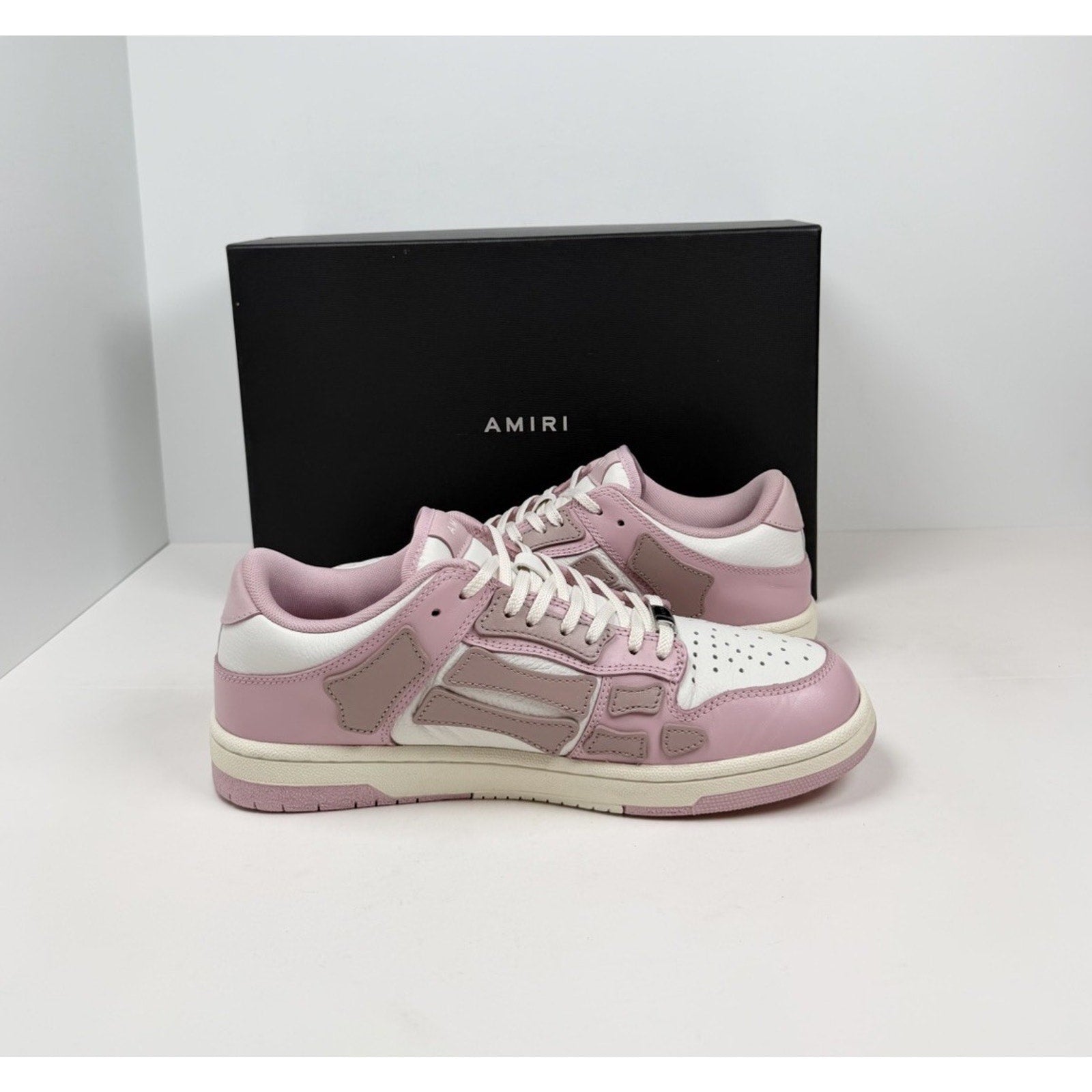 Size 42EU/9US - Amiri Skel Top Low Pink White