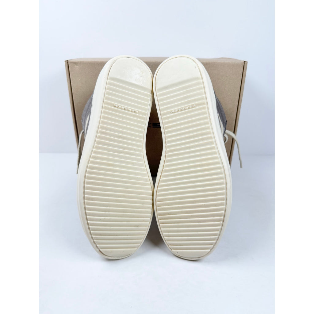 Size 10.5 - Rick Owen’s Vintage High Sneaks Dust Milk