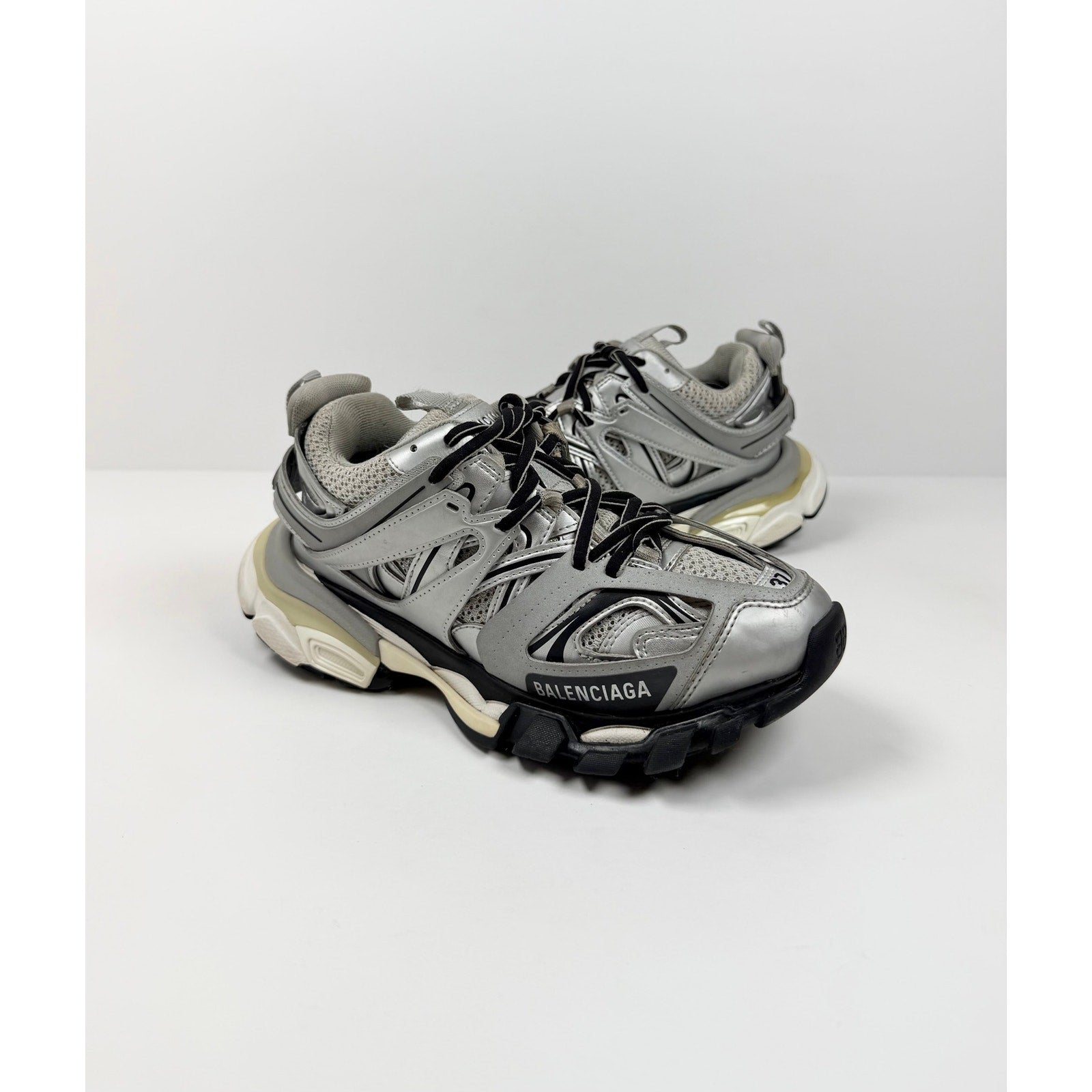 Size 37/7 - Balenciaga Track Silver Women’s