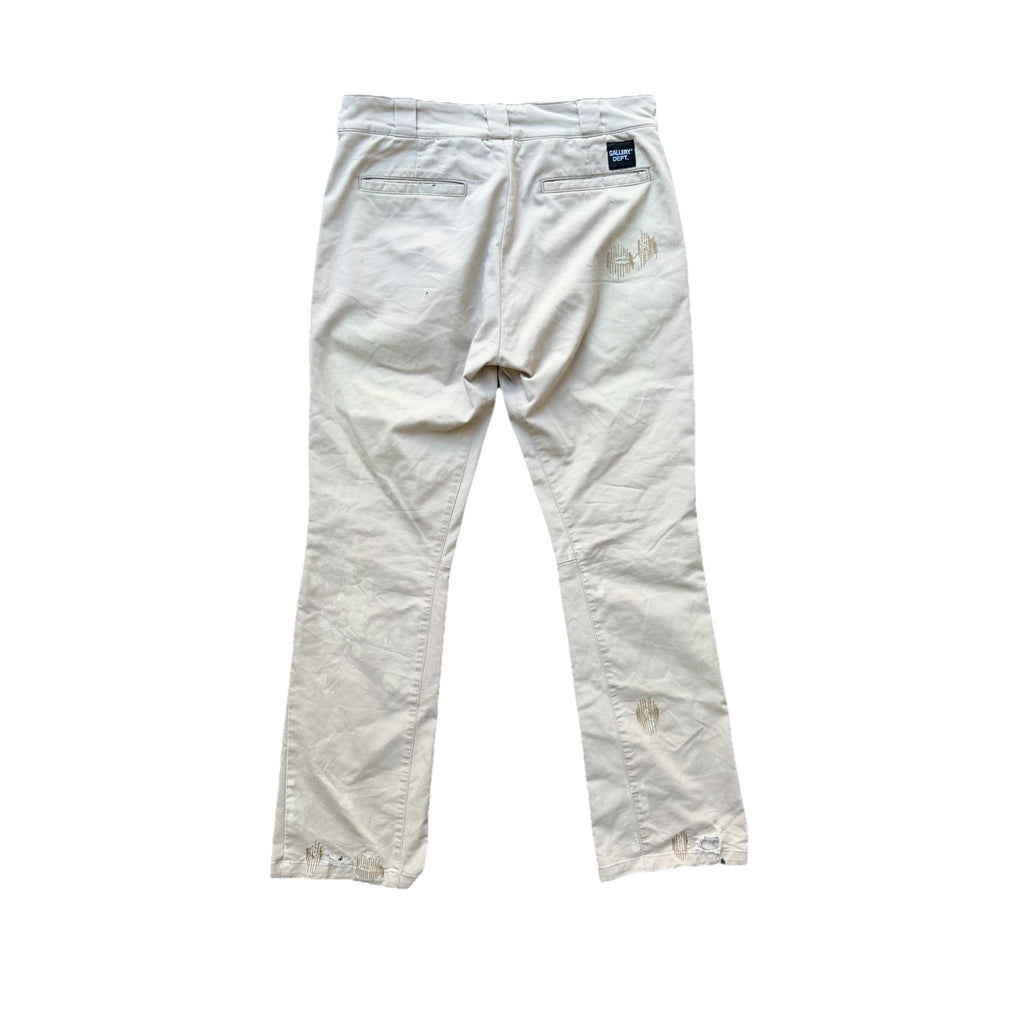 Size 34 - Gallery Dept Chino Flare Beige Pants RETAIL $1.1K