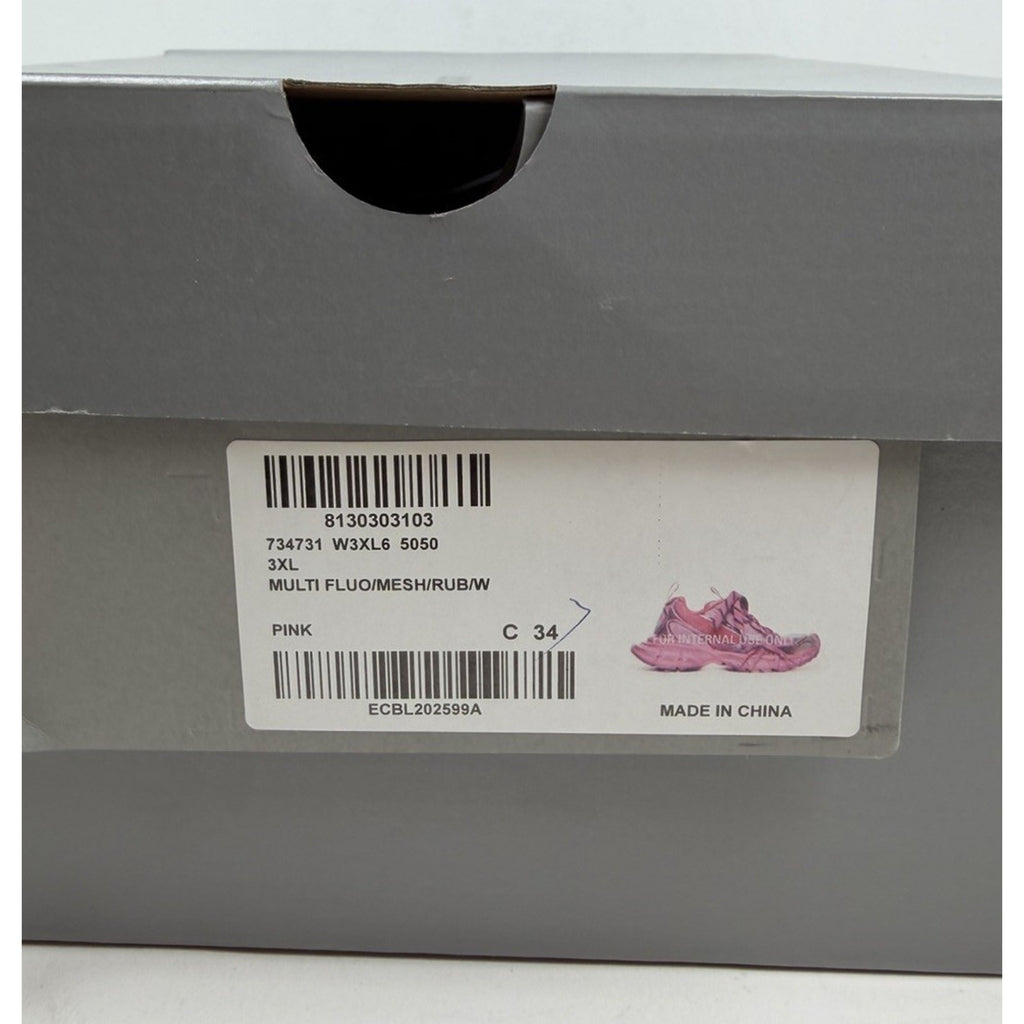 Size 34EU/4W - Balenciaga 3XL Pink Distressed NEW