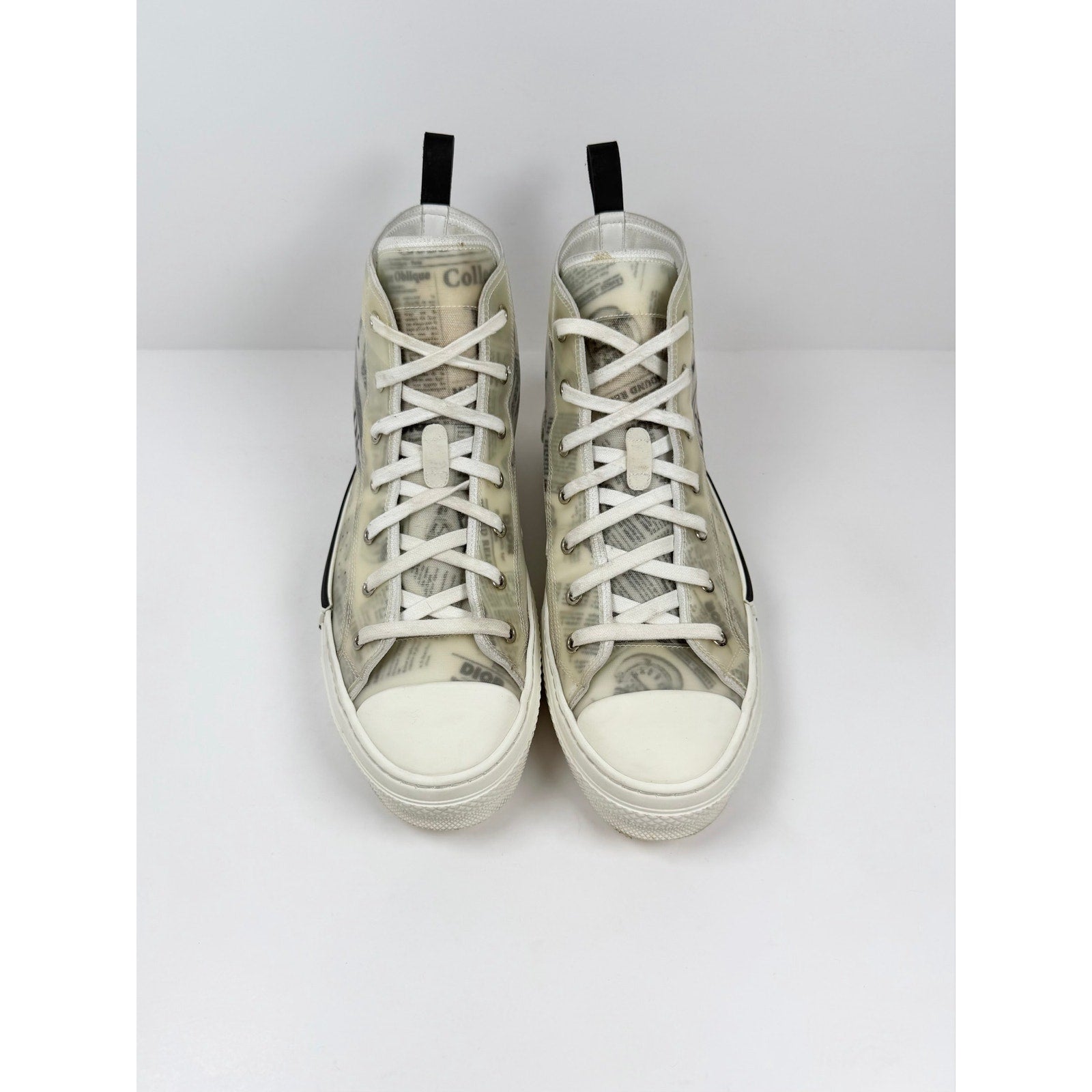 Size 44EU/11US - Dior b23 Newspaper Print High Top