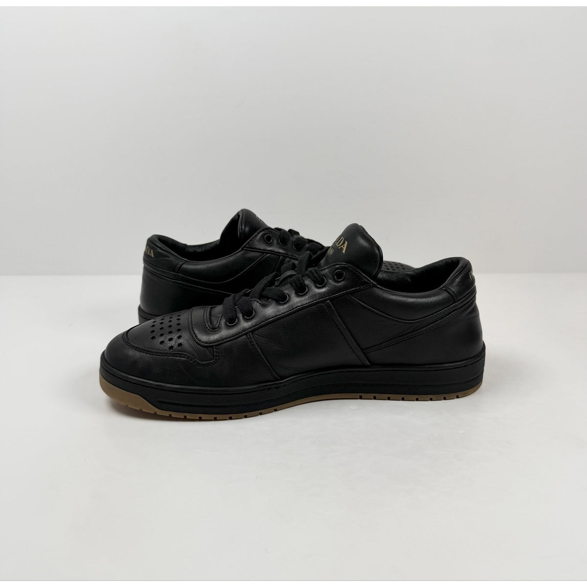 Size 7.5UK/8.5US - Prada Downtown Black Leather