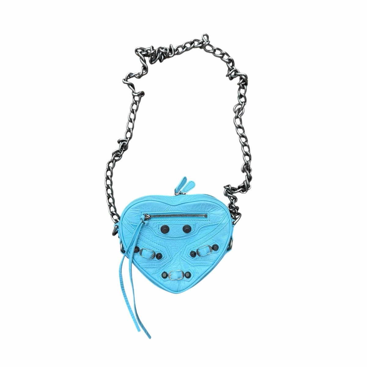 Balenciaga Le Cagole Mini Heart Crossbody NEW