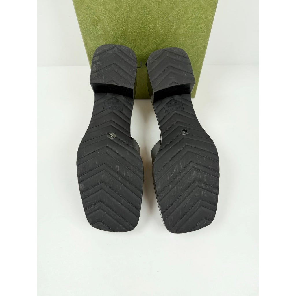 Size 40EU/10W - Gucci Rubber Platform Sandals