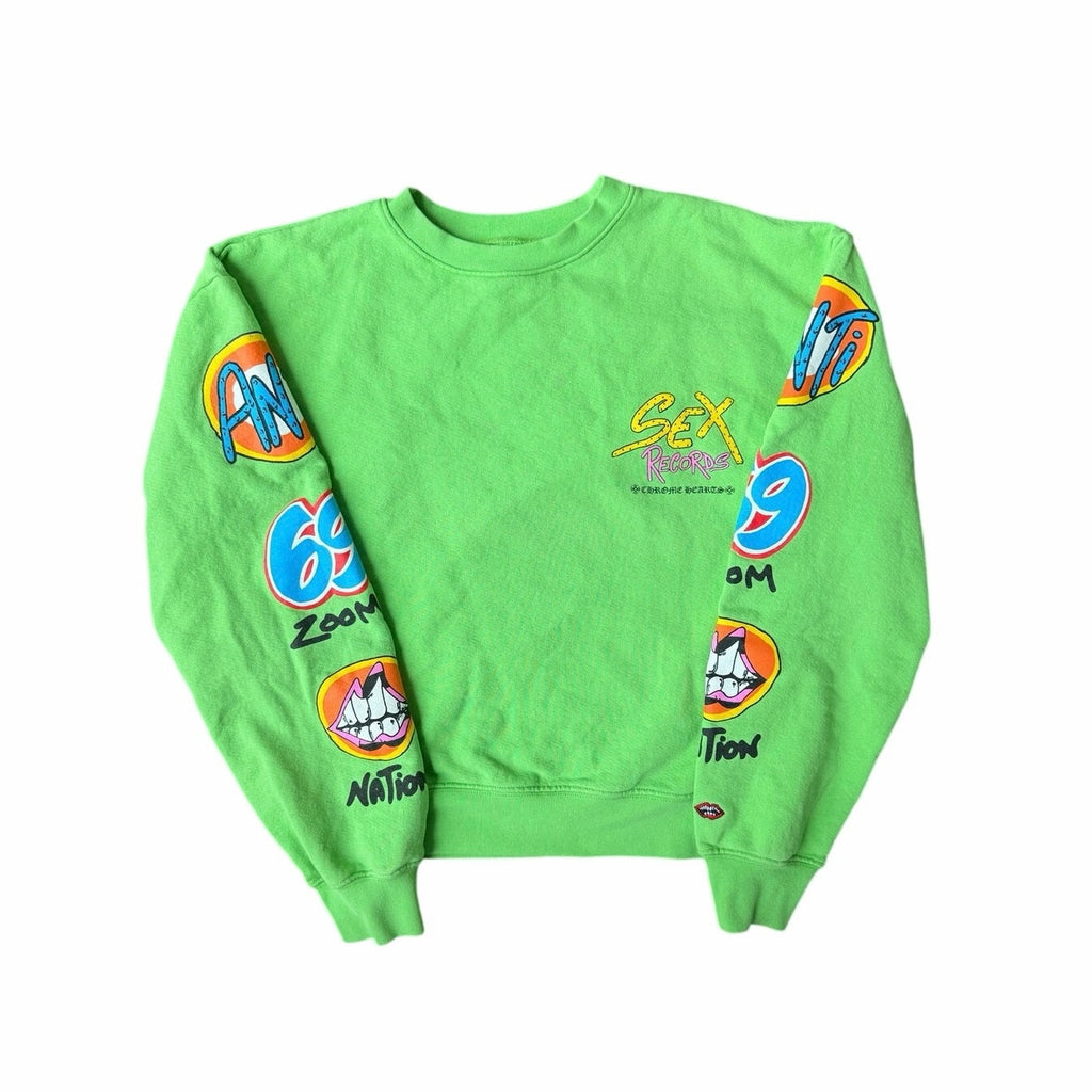 Size S - Chrome Hearts Matty Boy Sex Records Crewneck