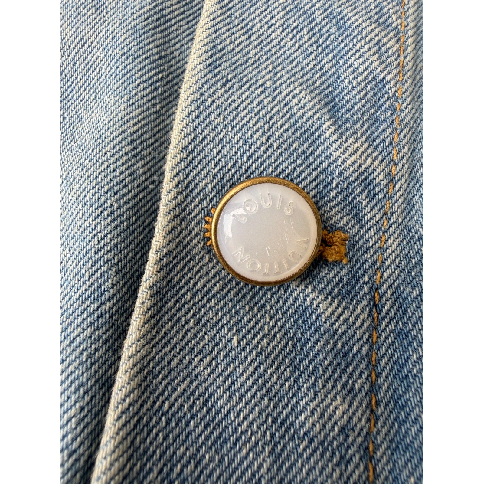 Louis Vuitton Denim Jacket & Jeans Set Light Blue Size 60 / 40 XXL